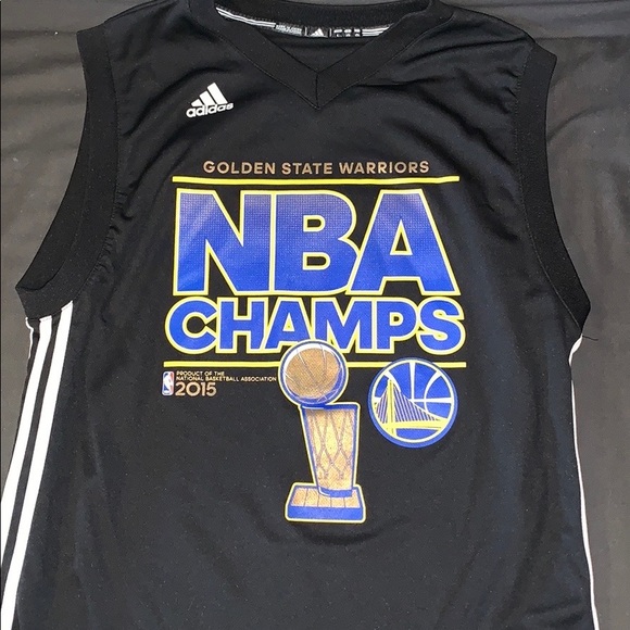 stephen curry jersey champs